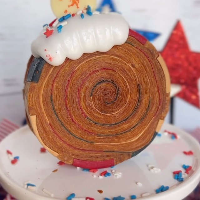 Indulge in the flavors of freedom and joie de vivre! πΊπΈπ«π· Our special croissant roll for July celebrates both Independence Day and Bastil...