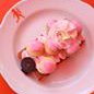 It’s Pinktober! We created two specialty desserts this month, including this beautiful pink Saint Honoré, to celebrate. Half of the proceed…