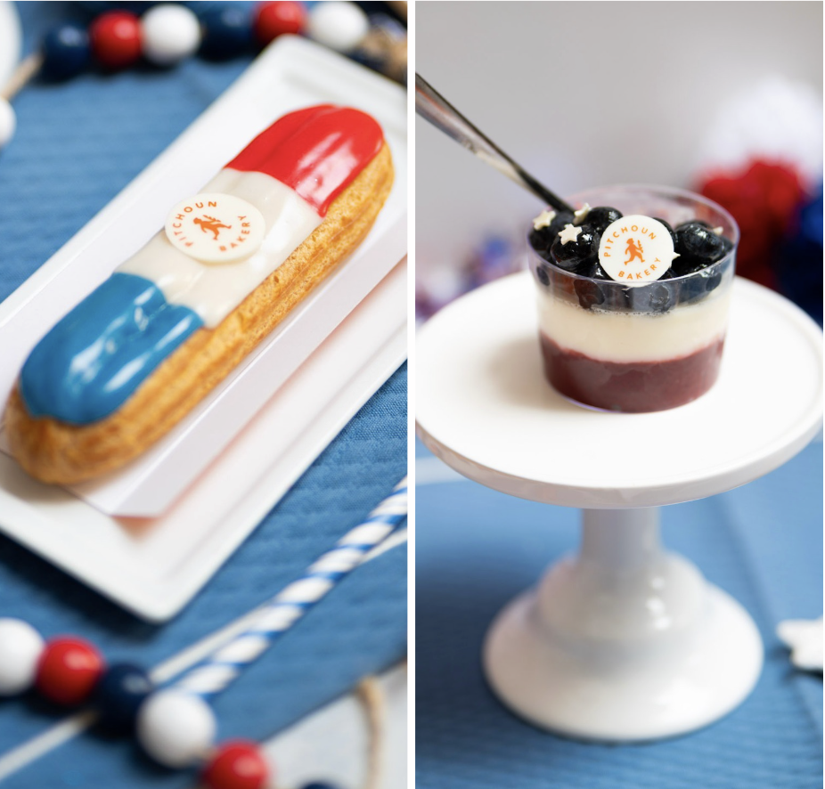Patriotic desserts for Bastille Day